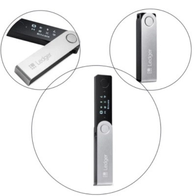 Аппаратный криптокошелек Ledger Nano X , черный в Хабаровске