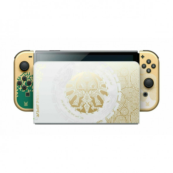 Игровая приставка Nintendo Switch OLED 64 ГБ, без игр, The Legend of Zelda: Tears of the Kingdom в Хабаровске