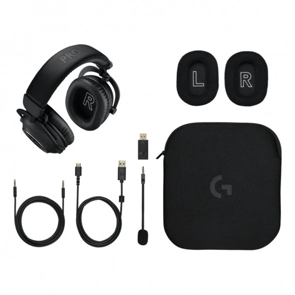 Игровая гарнитура Logitech G Pro X 2 Lightspeed, черный в Хабаровске