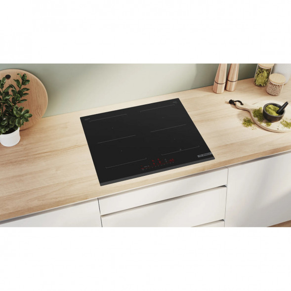 Индукционная варочная панель Bosch PVQ631HC1E, чёрный в Хабаровске