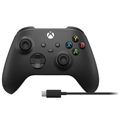 Геймпад Microsoft Xbox Series + USB-C кабель, Carbon Black в Хабаровске