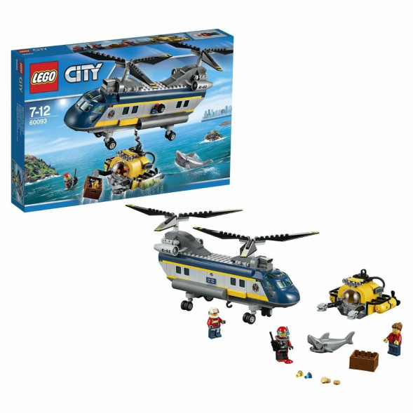 Конструктор LEGO City Deep Sea Explorers 60093 Вертолет исследователей моря в Хабаровске