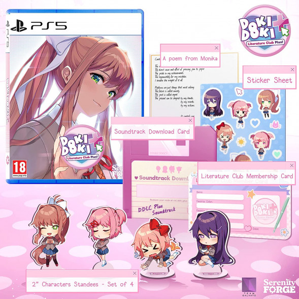 Игра Doki Doki Literature Club Plus! [PS5, русские субтитры] в Хабаровске