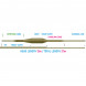 Рыболовная леска Vision Nymphmaniac fly line WF3F, VNY3F 12m/39ft в Хабаровске