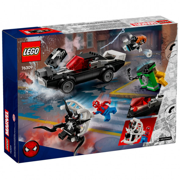 Конструктор LEGO Super Heroes 76309 Человек-паук против Венома в Хабаровске