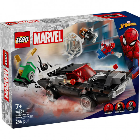 Конструктор LEGO Super Heroes 76309 Человек-паук против Венома в Хабаровске