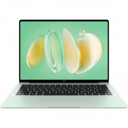 Ноутбук Huawei MateBook 14 FLMH-X 53014QLD (14&amp;quot;, 2024, OLED, Intel Core Ultra 7 155H 1.4ГГц, 16 ядер, 16ГБ LPDDR5x, 1ТБ SSD, Intel Arc, без ОС), зеленый