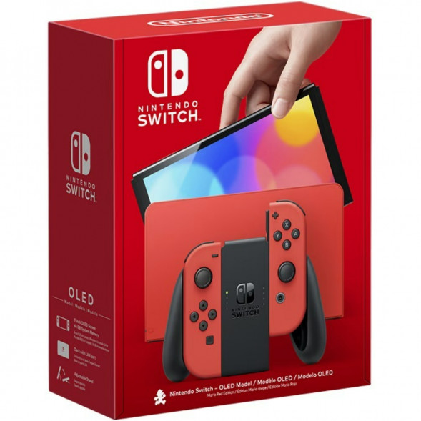 Игровая приставка Nintendo Switch OLED 64 ГБ, Mario Red Edition в Хабаровске