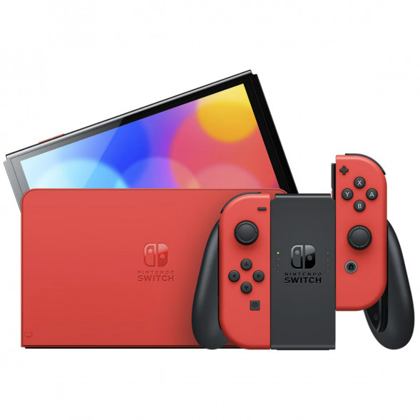 Игровая приставка Nintendo Switch OLED 64 ГБ, Mario Red Edition в Хабаровске