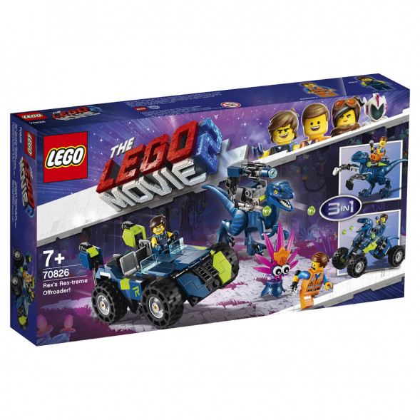 Конструктор LEGO Movie 70826 Рэкстремальный внедорожник Рэкса в Хабаровске