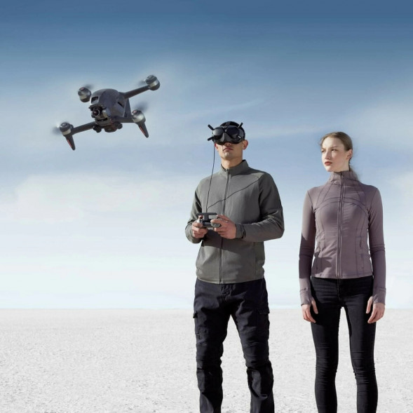 Квадрокоптер DJI FPV Combo (EU), grey в Хабаровске