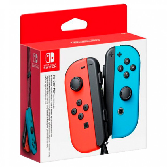 Геймпад Nintendo Switch Joy-Con controllers Duo, красный/синий в Хабаровске