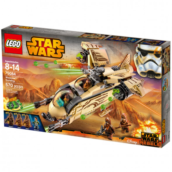 Конструктор LEGO Star Wars 75084 Боевой корабль Вуки в Хабаровске