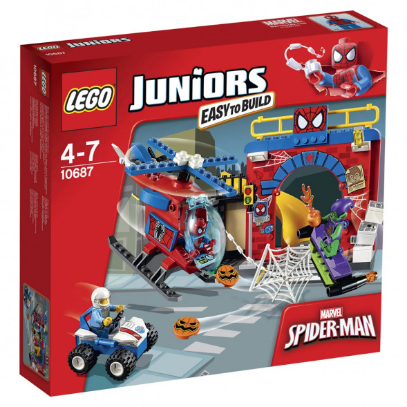 Конструктор LEGO Juniors 10687 Убежище Человека-паука в Хабаровске