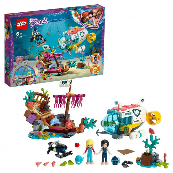 Конструктор LEGO Friends 41378 Спасение дельфинов в Хабаровске