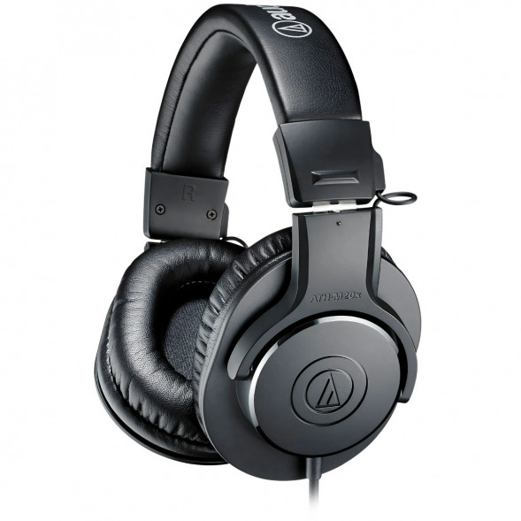 Наушники Audio-Technica ATH-M20X, черный в Хабаровске
