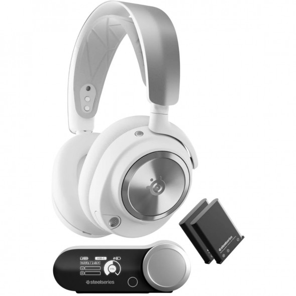 Наушники SteelSeries Arctis Nova Pro Wireless, белый в Хабаровске