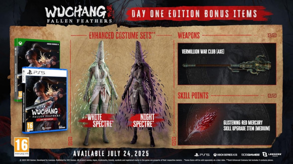 Игра Wuchang: Fallen Feathers. Day One Edition [PS5, русские субтитры] в Хабаровске