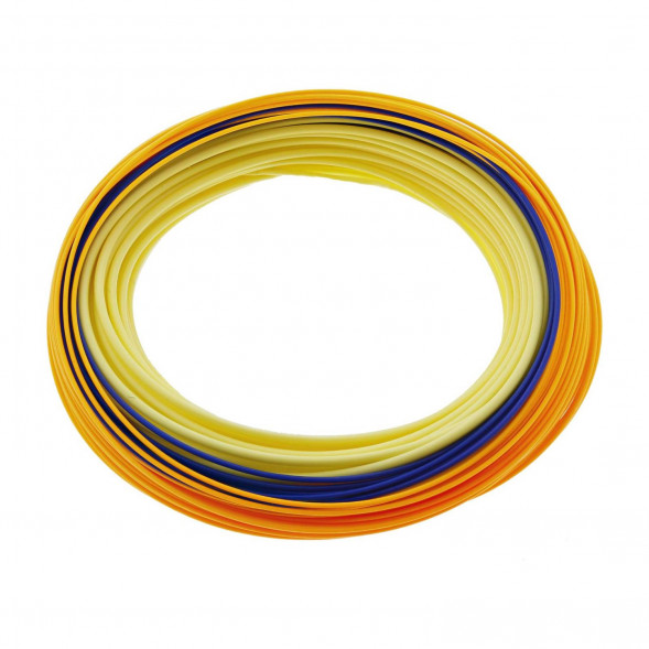Леска RIO Premier Dart V2.0 Float WF7F/S3, Black/Yellow/Blue/Orange в Хабаровске
