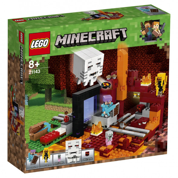 Конструктор LEGO Minecraft 21143 Портал в Подземелье  в Хабаровске