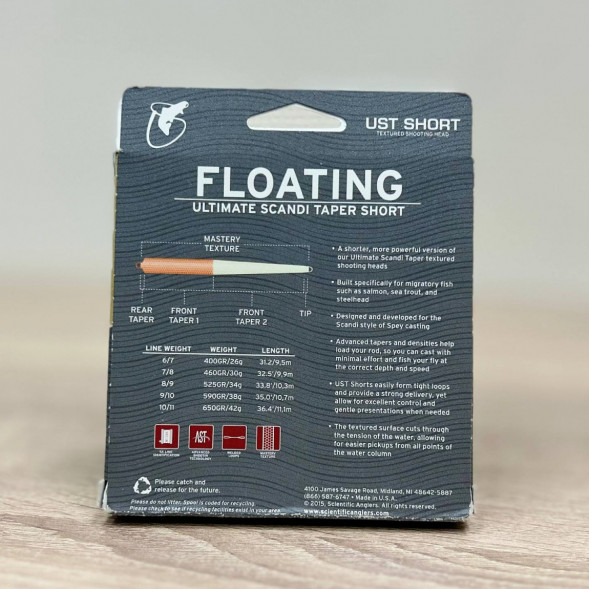 Рыболовная леска Scientific Anglers UST Short St-9/10-f Floating 125000 в Хабаровске