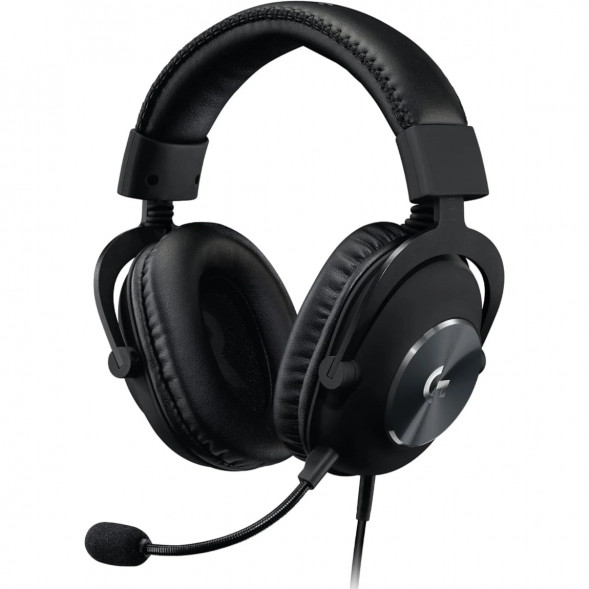 Игровые наушники проводные Logitech G Pro X SE, черный в Хабаровске