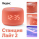 Умная колонка Яндекс Станция Лайт 2 с Алисой на YandexGPT, оранжевая в Хабаровске