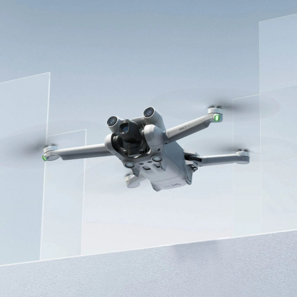 Квадрокоптер DJI Mini 3 Pro (DJI RC-N1), серый в Хабаровске