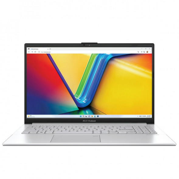Ноутбук ASUS VivoBook Go 15 E1504FA-BQ5029 (15.6&amp;quot;, AMD Ryzen 5 40, 2.8 GHz, 4 ядра, 8 ГБ DDR5, 512 ГБ SSD, AMD Radeon 610M, Windows 11 Professional), серебристый в Хабаровске