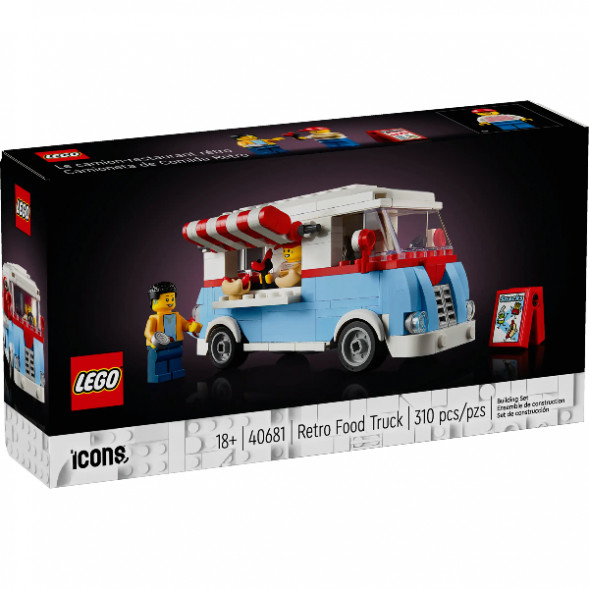 Конструктор LEGO Icons 40681 Ретро фуд трак в Хабаровске