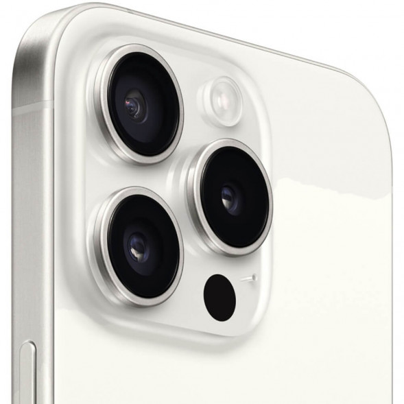 Смартфон Apple iPhone 15 Pro Max 256 ГБ, Dual: nano SIM + eSIM, белый титан в Хабаровске