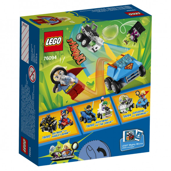 Конструктор LEGO Super Heroes 76094 Супергёрл против Брейниака в Хабаровске