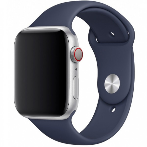 Ремешок для Apple Watch 44mm Midnight Blue Sport Band (MTPX2ZM/A), тёмно-синий в Хабаровске