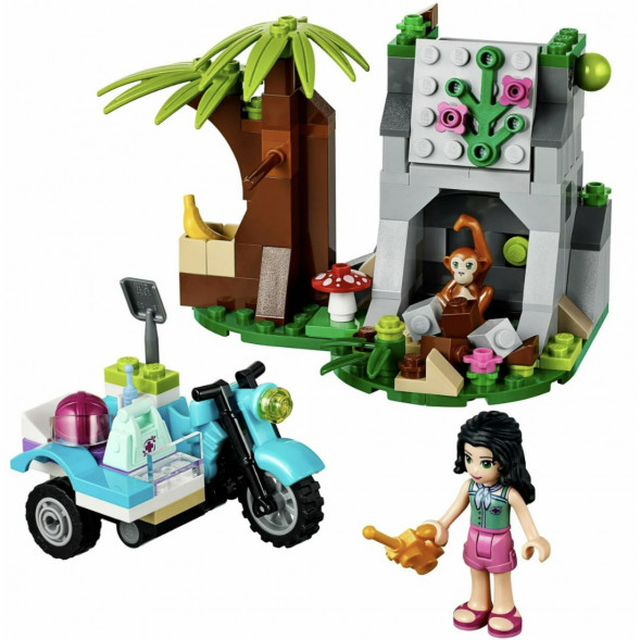 Конструктор LEGO Friends 41032 Джунгли: Мотоцикл скорой помощи в Хабаровске