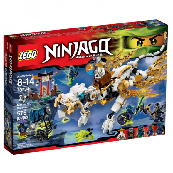 Конструктор LEGO Ninjago 70734 Дракон Сэнсея Ву в Хабаровске