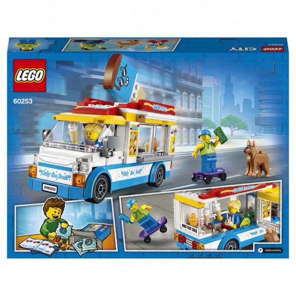 Конструктор LEGO City Great Vehicles 60253 Грузовик мороженщика в Хабаровске