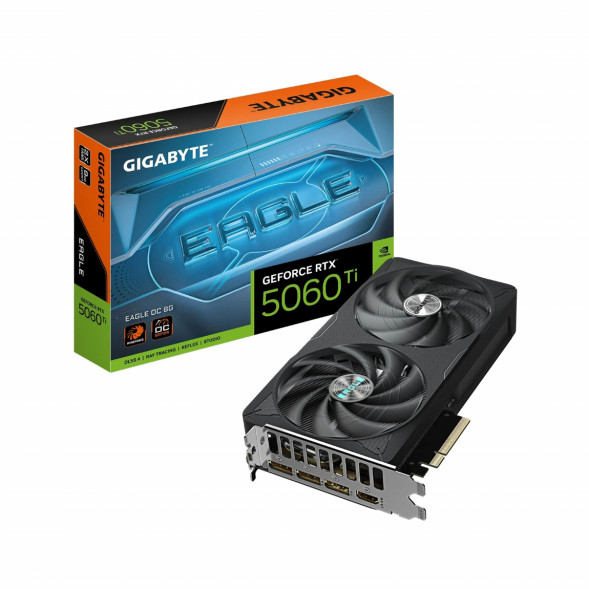 Видеокарта GIGABYTE GeForce RTX 5060 TI EAGLE OC 8G (GV-N506TEAGLE OC-8GD) в Хабаровске