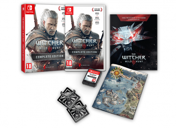 Игра Witcher 3 Wild Hunt Complete Edition (Ведьмак 3: Дикая Охота - Полное Издание) (Русская версия) для Nintendo Switch в Хабаровске