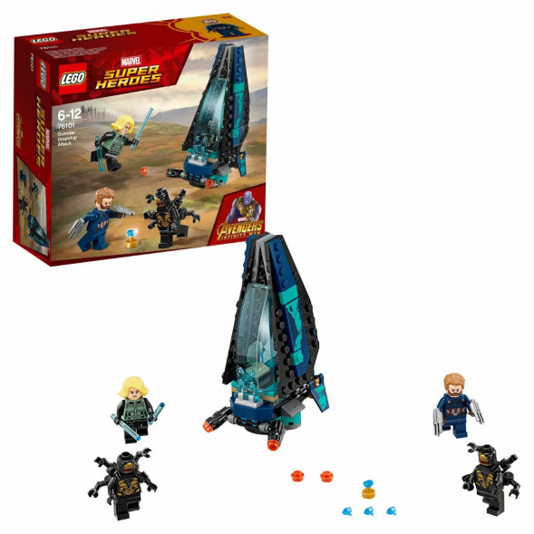 Конструктор LEGO Super Heroes 76101 Атака всадников в Хабаровске