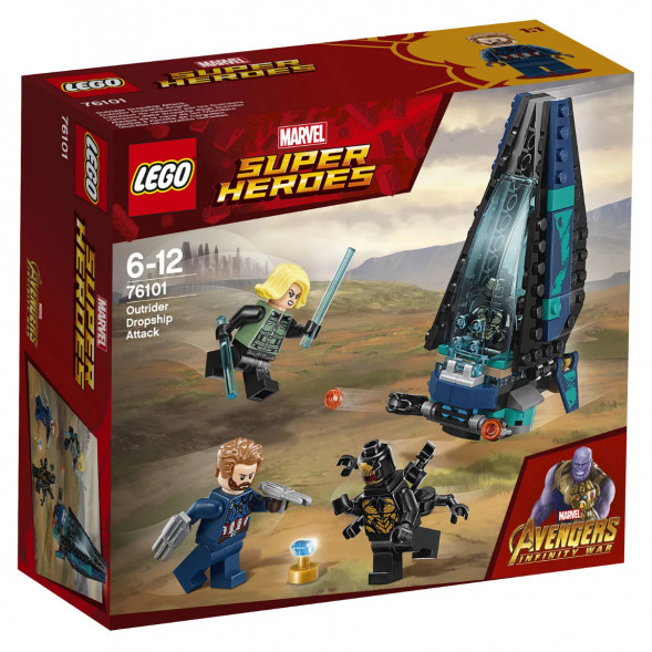 Конструктор LEGO Super Heroes 76101 Атака всадников в Хабаровске