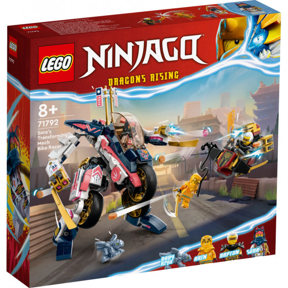 Конструктор LEGO Ninjago 71792 Байк-трансформер Соры в Хабаровске