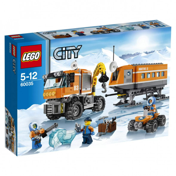 Конструктор LEGO City 60035 Передвижная арктическая станция в Хабаровске