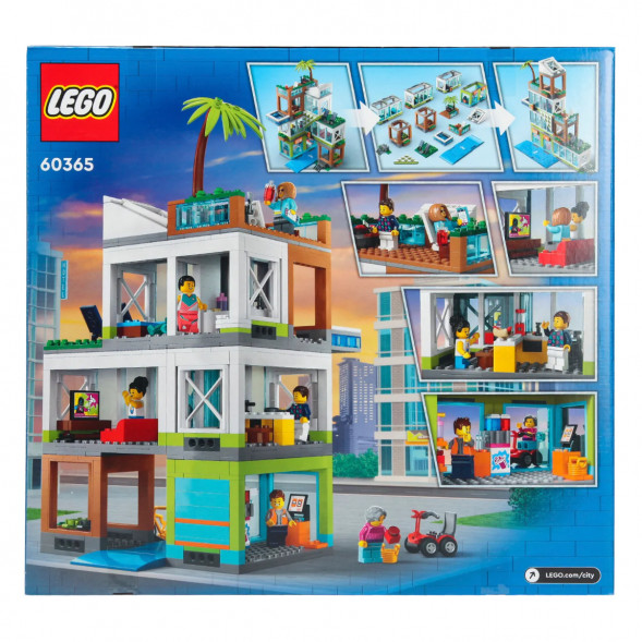 Конструктор LEGO City 60365 Многоквартирный дом в Хабаровске