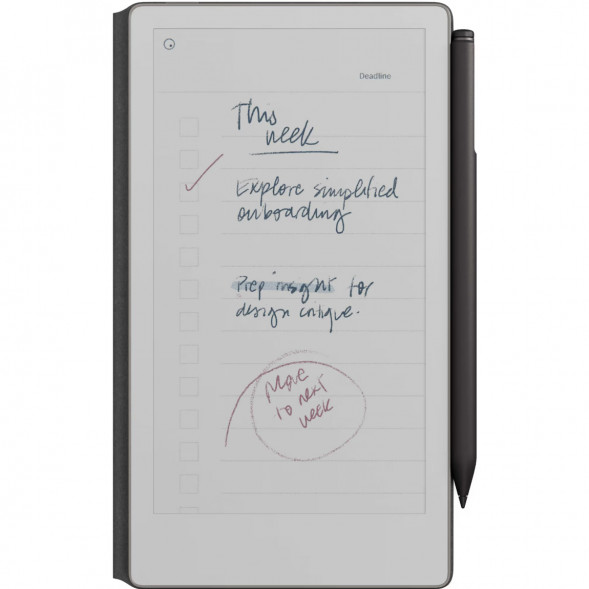 Графический планшет reMarkable Paper Pro Move + Стилус MarkerPlus + Чехол BookFolio Premium Leather, Black в Хабаровске