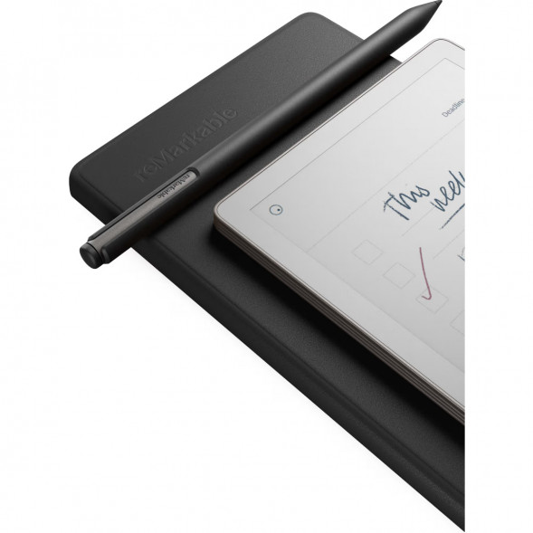 Графический планшет reMarkable Paper Pro Move + Стилус MarkerPlus + Чехол BookFolio Premium Leather, Black в Хабаровске