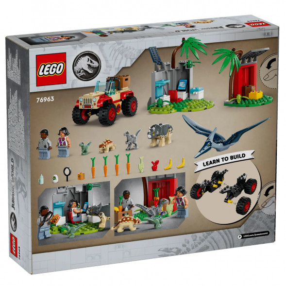 Конструктор LEGO Jurassic World 76963 Центр спасения детенышей динозавров в Хабаровске
