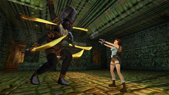 Игра Tomb Raider I-III Remastered [Nintendo Switch, русская версия] в Хабаровске