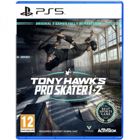 Игра Tony Hawk&amp;#039;s Pro Skater 1+2 [PS5, английская версия] в Хабаровске
