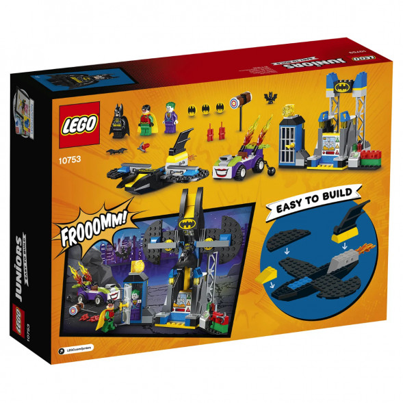 Конструктор LEGO Juniors 10753 Нападение Джокера на Бэтпещеру в Хабаровске