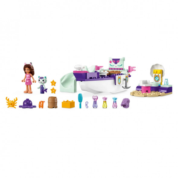 Конструктор LEGO Gabby&amp;#039;s Dollhouse 10786 Корабль и спа Габби и МерКэта в Хабаровске